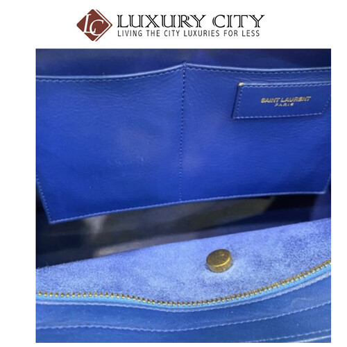 [Luxury City] Preloved Saint Laurent Chyc Leather Handbag