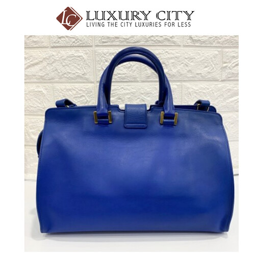 [Luxury City] Preloved Saint Laurent Chyc Leather Handbag