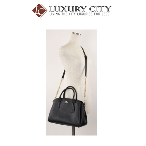 [Luxury City] Coach Handbag Coach Black System Coach-F28976