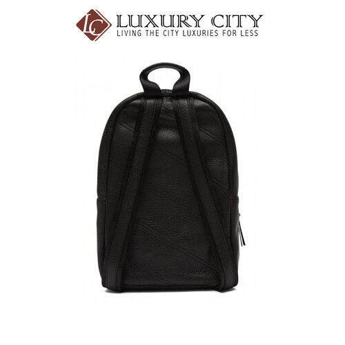 [Luxury City] Marc Jacobs Trek Pack Leather Medium Backpack Black MJ-M0014268