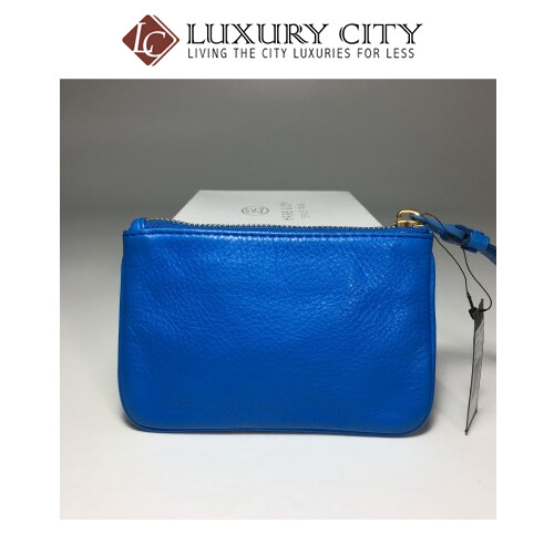 [Luxury City] Marc By Marc Jacobs Electro Q Small Wristlet In Blu