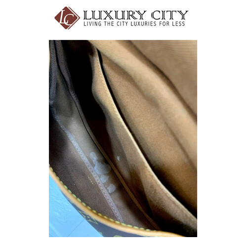 [Luxury City] Preloved Authentic Louis Vuitton Monogram Canvas Saumur Shoulder Bag Vintage