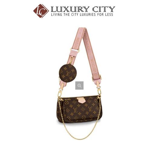[Luxury City] Louis Vuitton Multi Pochette Accessoires Rose Clair LV-Multipochette
