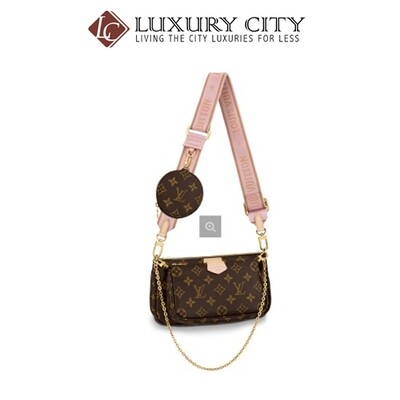 [Luxury City] Louis Vuitton Multi Pochette Accessoires Rose Clair LV-Multipochette