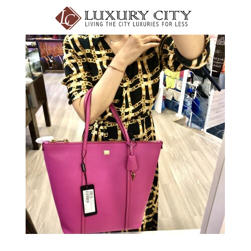 [Luxury City] Dolce &amp; Gabbana St. Dauphine Leather Shopper
