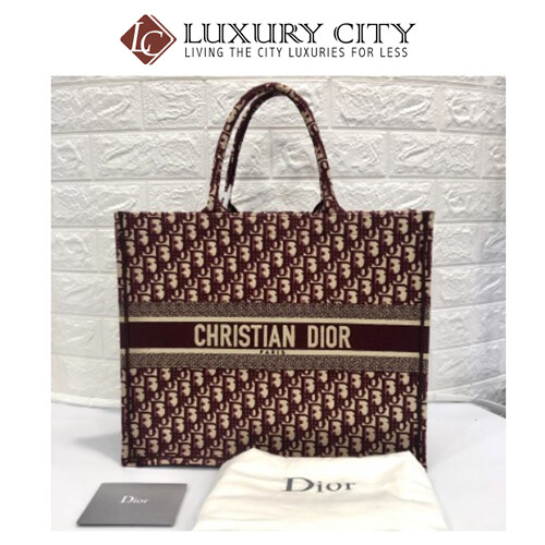 [Luxury City] Preloved Dior Book Tote