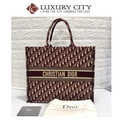 [Luxury City] Preloved Dior Book Tote