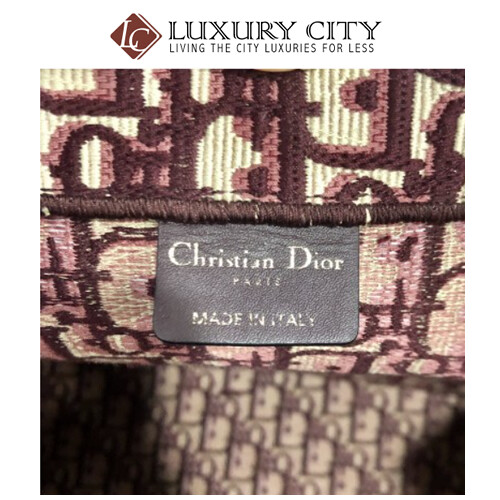 [Luxury City] Preloved Dior Book Tote
