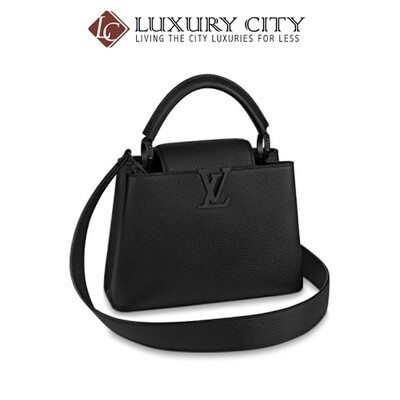 [Luxury City] Louis Vuitton Capucines BB Black LV-M55855