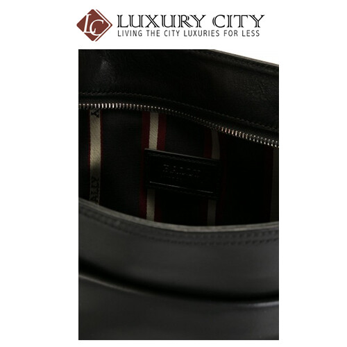 [Luxury City] Bally Large &#39;Terys&#39; Messenger Bag Black Bally-6189946