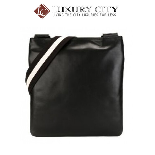 [Luxury City] Bally Large &#39;Terys&#39; Messenger Bag Black Bally-6189946