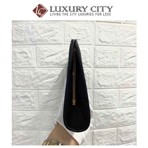 [Luxury City] Preloved Vintage Dior Fabric Clutch Bag