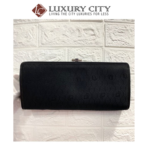 [Luxury City] Preloved Vintage Dior Fabric Clutch Bag