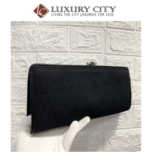 [Luxury City] Preloved Vintage Dior Fabric Clutch Bag