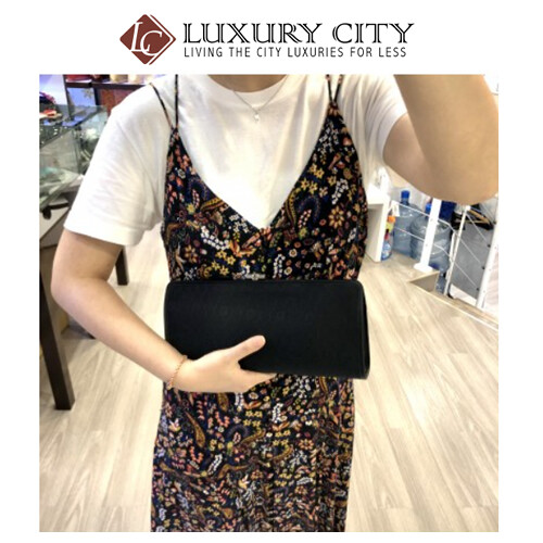 [Luxury City] Preloved Vintage Dior Fabric Clutch Bag