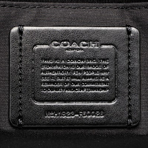 [Luxury City] Coach Zip Top Tote In SignatureI Canvas With Field Plaid Print Blue Green Coach-F80028