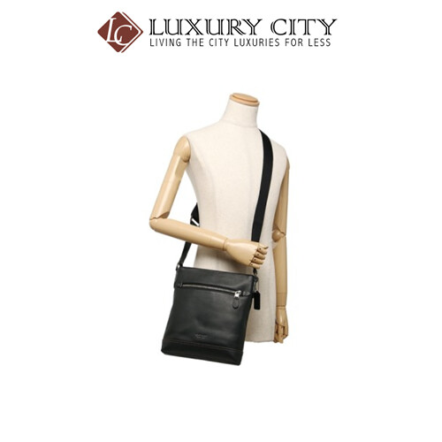 [Luxury City] Coach Graham Flat Crossbody Black Coach-F78147