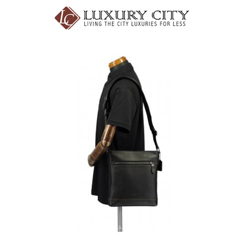 [Luxury City] Coach Graham Flat Crossbody Black Coach-F78147