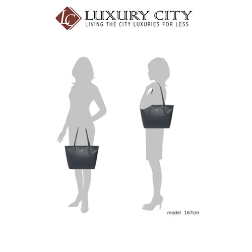 [Luxury City] Coach Zip Top Tote Navy Coach-F83857