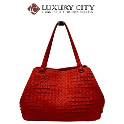 [Luxury City] Preloved Authentic Bottega Veneta Intrecciato Nappa Handbag