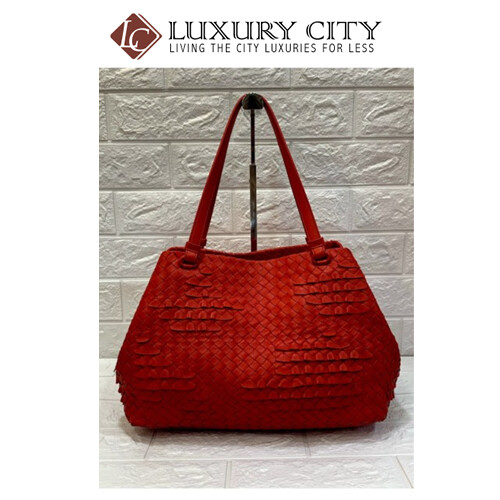[Luxury City] Preloved Authentic Bottega Veneta Intrecciato Nappa Handbag