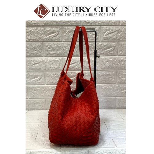 [Luxury City] Preloved Authentic Bottega Veneta Intrecciato Nappa Handbag