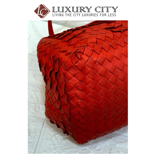 [Luxury City] Preloved Authentic Bottega Veneta Intrecciato Nappa Handbag