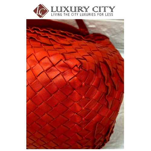 [Luxury City] Preloved Authentic Bottega Veneta Intrecciato Nappa Handbag