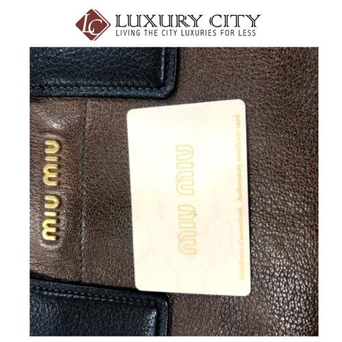 [Luxury City] Preloved Authentic Miu Miu Handbag