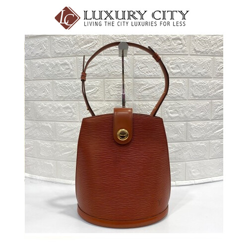 [Luxury City] Preloved Louis Vuitton EPI Leather Bucket