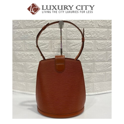 [Luxury City] Preloved Louis Vuitton EPI Leather Bucket