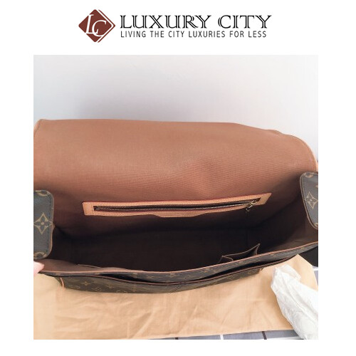 [Luxury City] Preloved Louis Vuitton Monogram Abbesses Man Messenger Bag