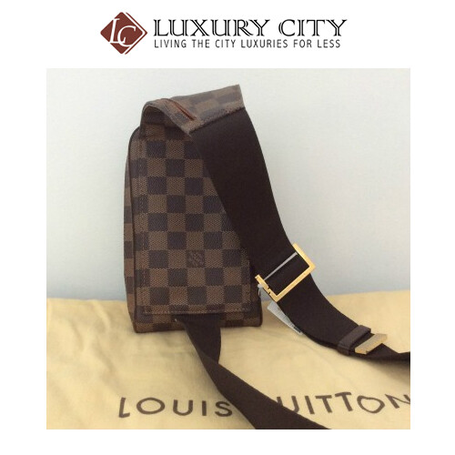 [Luxury City] Preloved Vintage Louis Vuitton Geronimo Cloth Bag