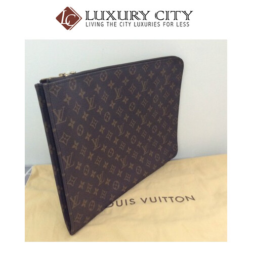 [Luxury City] Preloved Vintage Louis Vuitton Poche Document Case