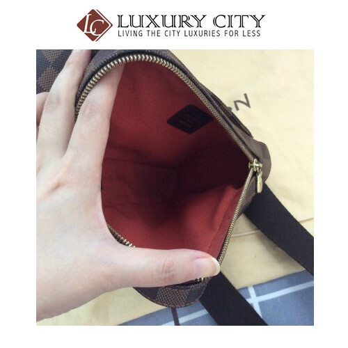 [Luxury City] Preloved Vintage Louis Vuitton Geronimo Cloth Bag