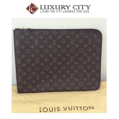 [Luxury City] Preloved Vintage Louis Vuitton Poche Document Case