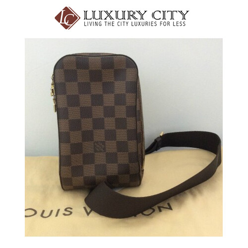 [Luxury City] Preloved Vintage Louis Vuitton Geronimo Cloth Bag