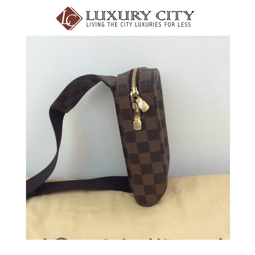 [Luxury City] Preloved Vintage Louis Vuitton Geronimo Cloth Bag