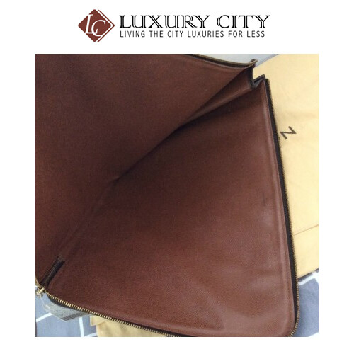 [Luxury City] Preloved Vintage Louis Vuitton Poche Document Case