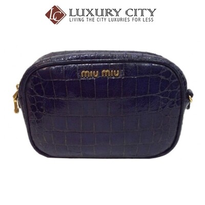 [Luxury City] Preloved Authentic Miu Miu Sling Bag