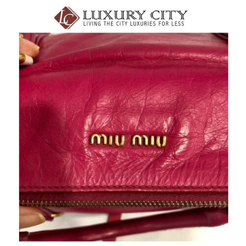[Luxury City] Preloved Authentic Miu Miu Shoulder Bag