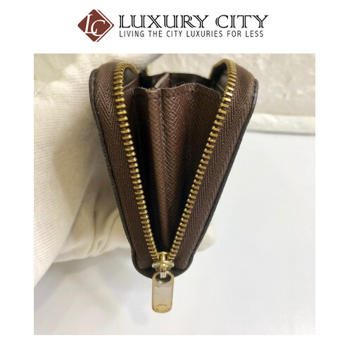 [Luxury City] Preloved Used Louis Vuitton Zip-Round Short Wallet