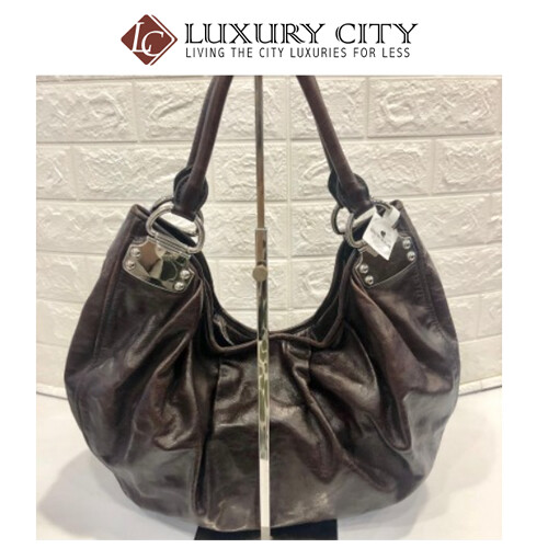 [Luxury City] Preloved Used Miumiu Full Leather Shoulder Carry Bag