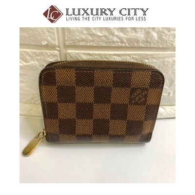 [Luxury City] Preloved Used Louis Vuitton Zip-Round Short Wallet