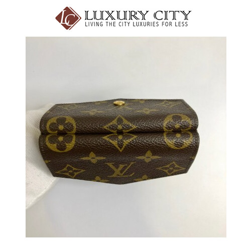 [Luxury City] Preloved Vintage Louis Vuitton Monogram Double Sided Short Wallet