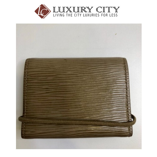 [Luxury City] Preloved Vintage Louis Vuitton EPI Card Holder