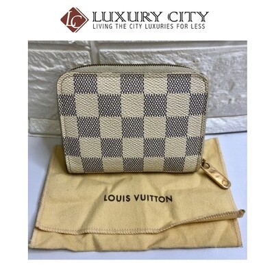 [Luxury City] Preloved Used Louis Vuitton Zip-Round Short Wallet