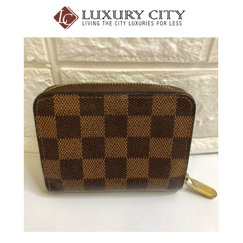 [Luxury City] Preloved Used Louis Vuitton Zip-Round Short Wallet