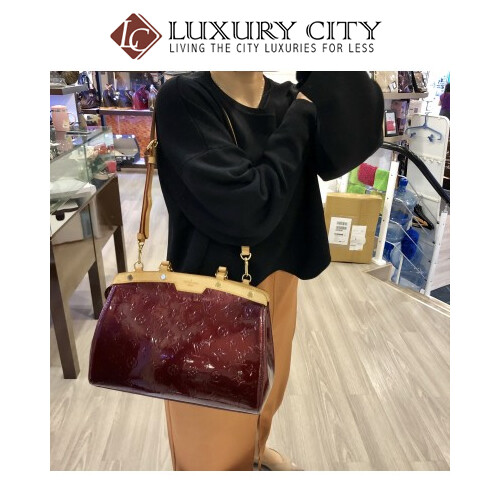 [Luxury City] Preloved Louis Vuitton Patent Leather Doctor Bag