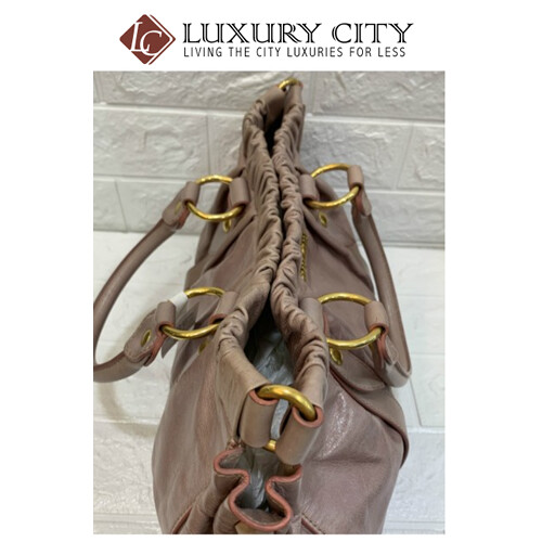 [Luxury City] Preloved Miumiu 2 Ways Carry Bag